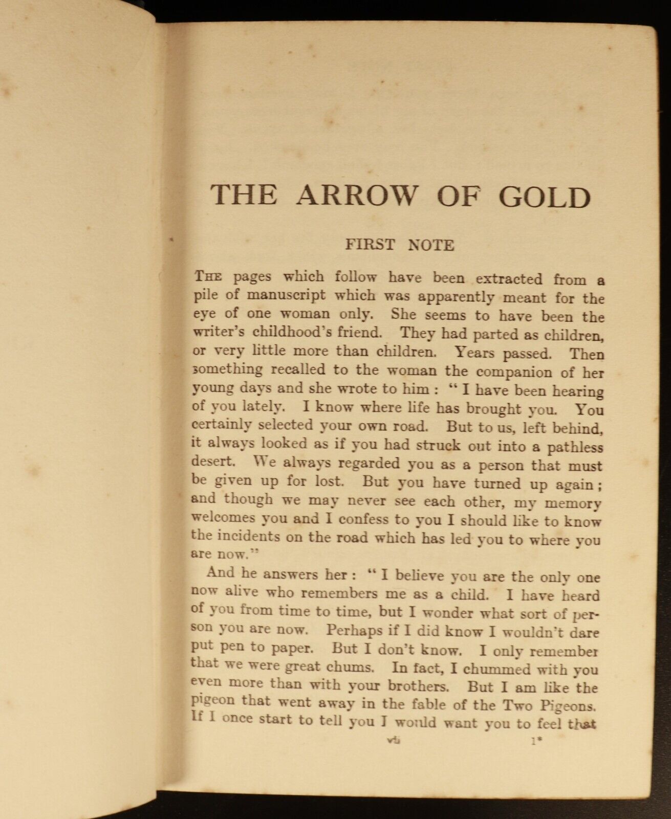 c1920 The Arrow Of Gold by Joseph Conrad Antique British Fiction Adventure Book