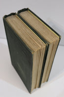 1879 2vol Nicholas Nickleby by Charles Dickens Antique British Fiction Book Set-2