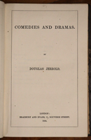 1854 Comedies & Dramas by D Jerrold Antique British Literature Fiction Book-2