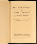 1912 Martin Chuzzlewit by Charles Dickens Antique Fiction Book Gresham V7-6
