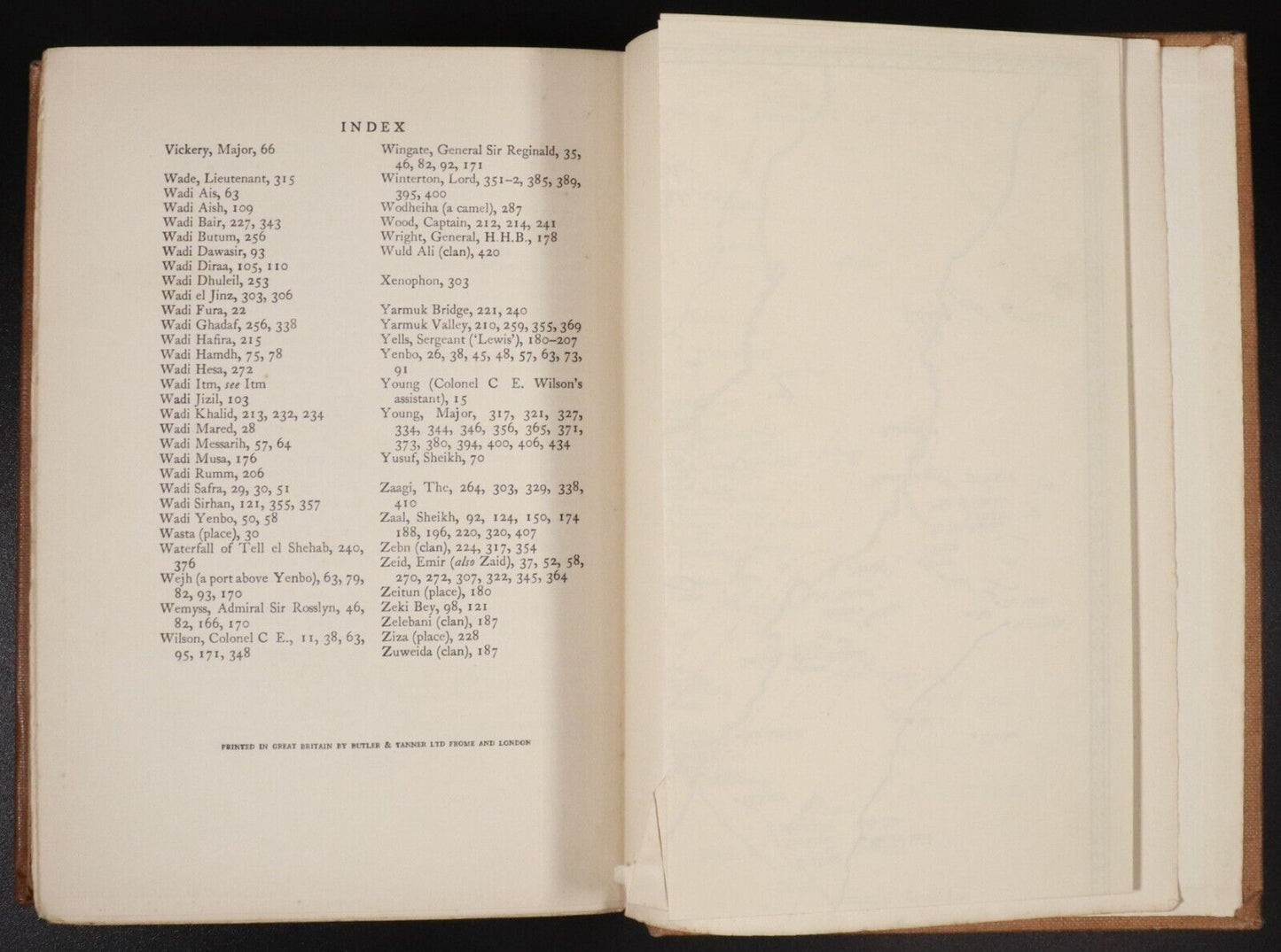 1927 Revolt In The Desert by T.E. Lawrence Antique Military History Book