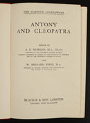 c1930 The Warwick Shakespeare: Antony & Cleopatra Antique Literature Book-2