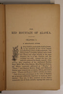 c1910 The Red Mountain Of Alaska by W.B. Allen Antique Fiction Book-4