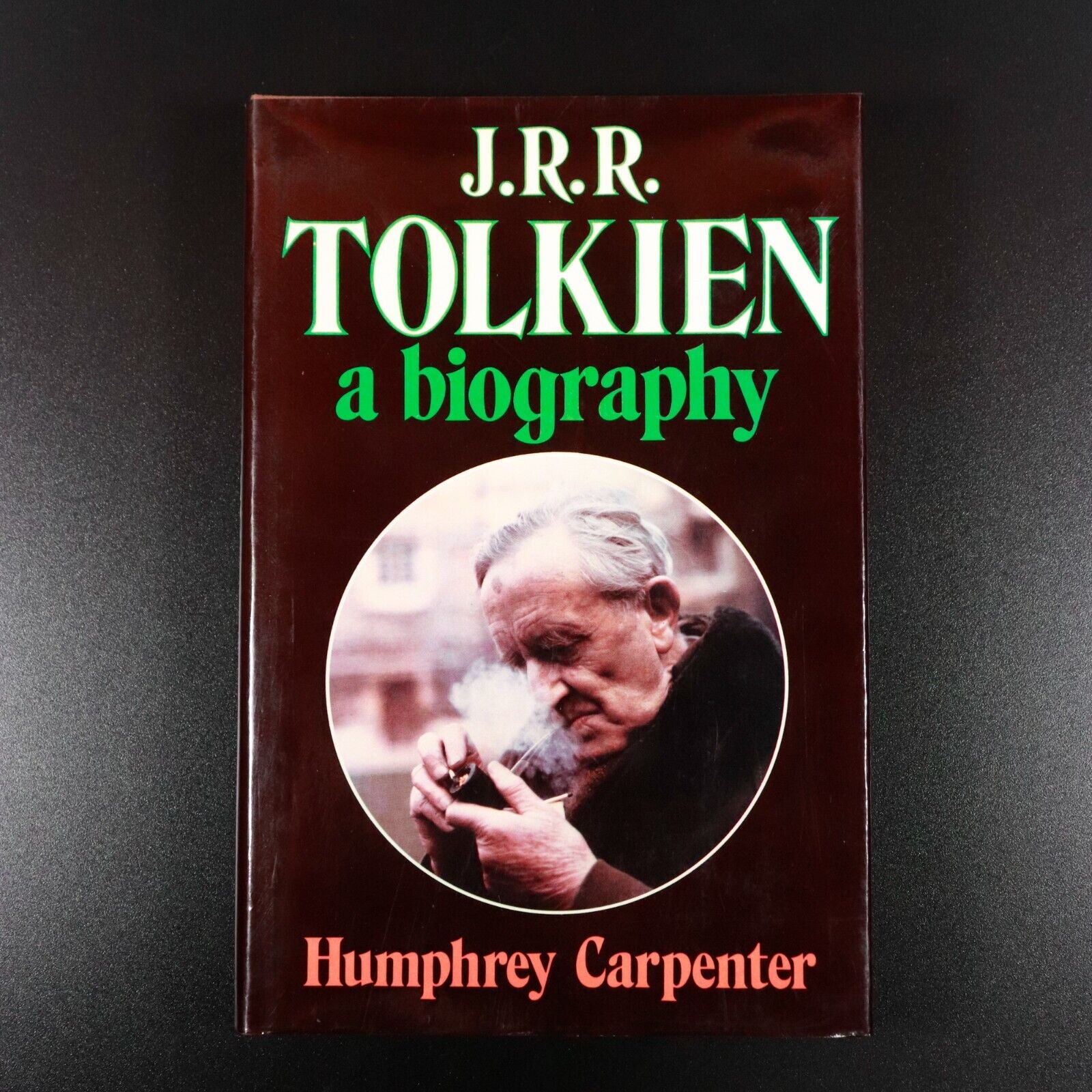 1977 J.R.R. Tolkien A Biography by Humphrey Carpenter Vintage Book 1st Ed