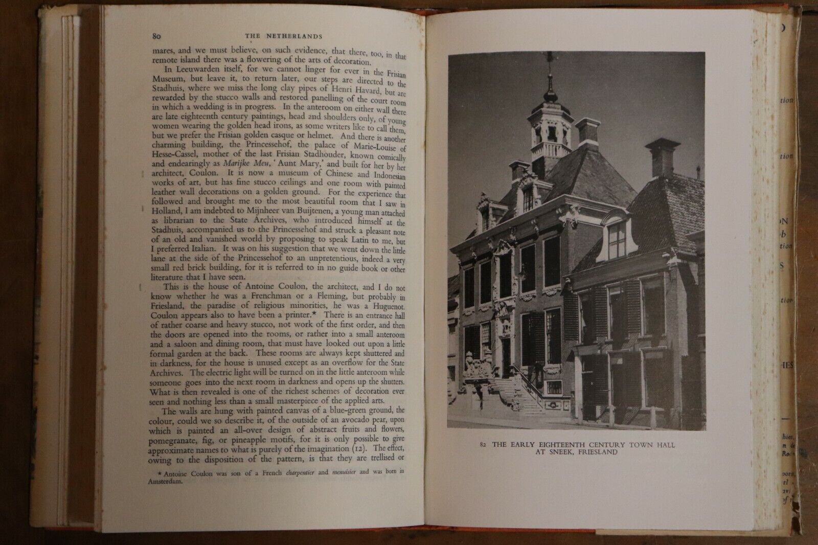 c1948 The Netherlands by Sachaverell Sitwell Antique Dutch History Book