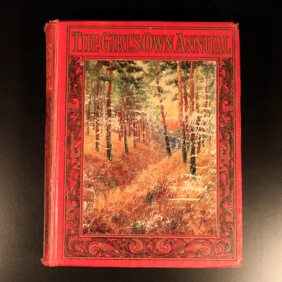 The Girls Own Annual 1917 Antique British Illustrated Girls Book Volume 38