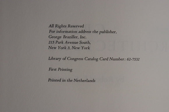 1962 8vol The Great Ages Of World Architecture Reference Book Set With Slipcases