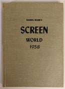 1958 Daniel Blum's Screen World Vintage Film & Cinema History Book-1