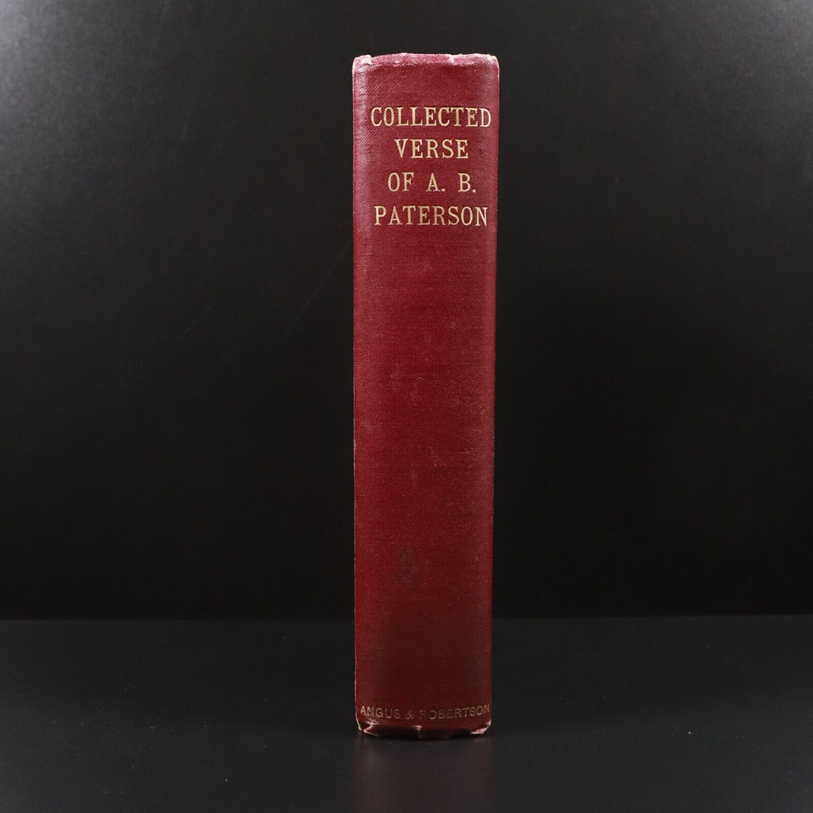 1927 The Collected Verse Of A.B. Paterson Antique Australian Poetry Book 3rd Ed