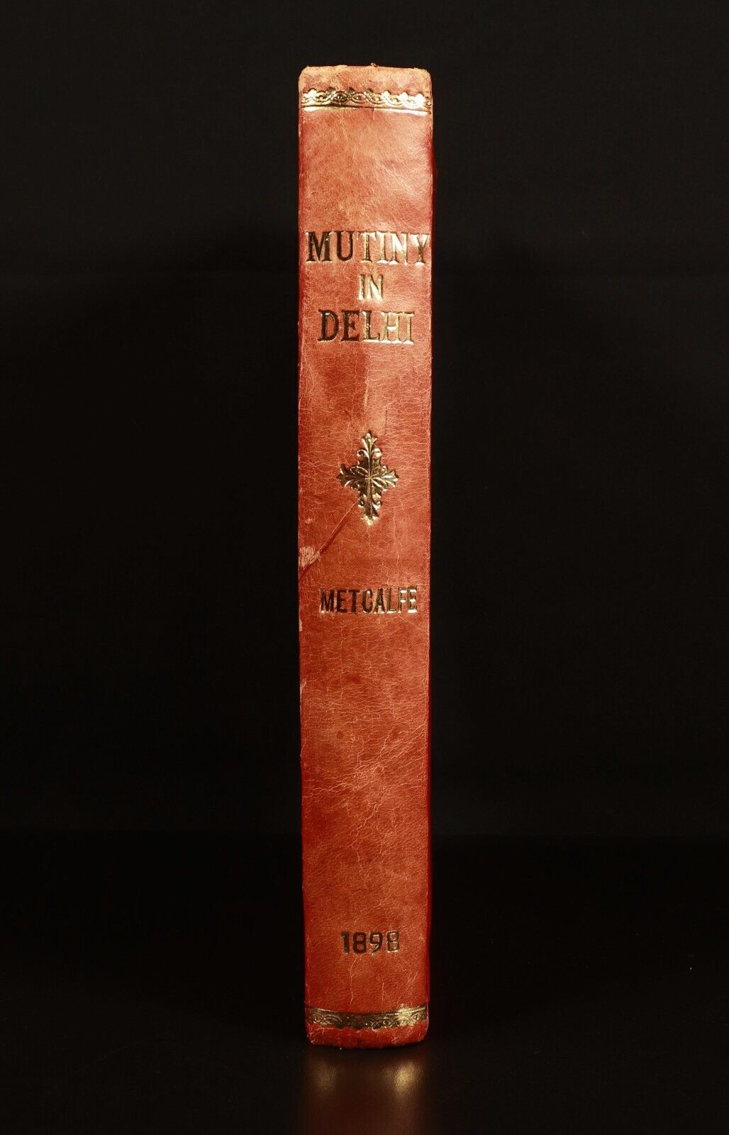 1898 Native Narratives Of Mutiny In Delhi Metcalfe Antique Military History Book