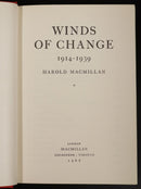 1966 2vol Harold MacMillan - Winds Of Change Blast Of War Military History Books-5