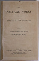 c1885 The Poetical Works Of Samuel Taylor Coleridge Antique Poetry Book Fiction-2