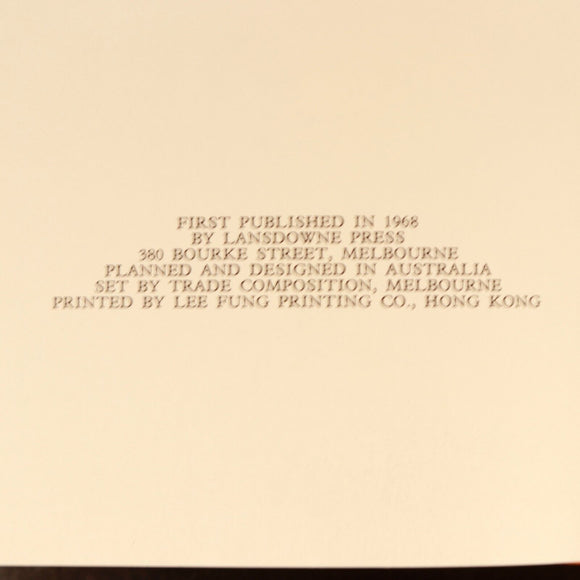 1968 Bunjil's Cave by Aldo Massola Australian Aboriginal Myths & Legends Book