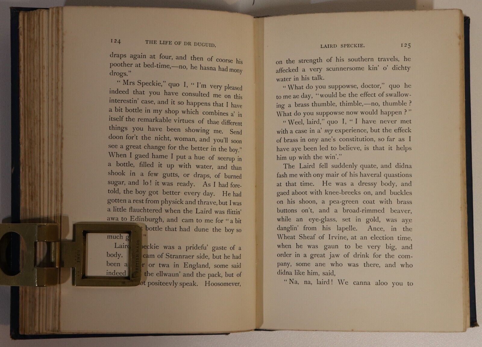 1887 Life & Recollections Of Doctor Duguid Antique Scottish History Book