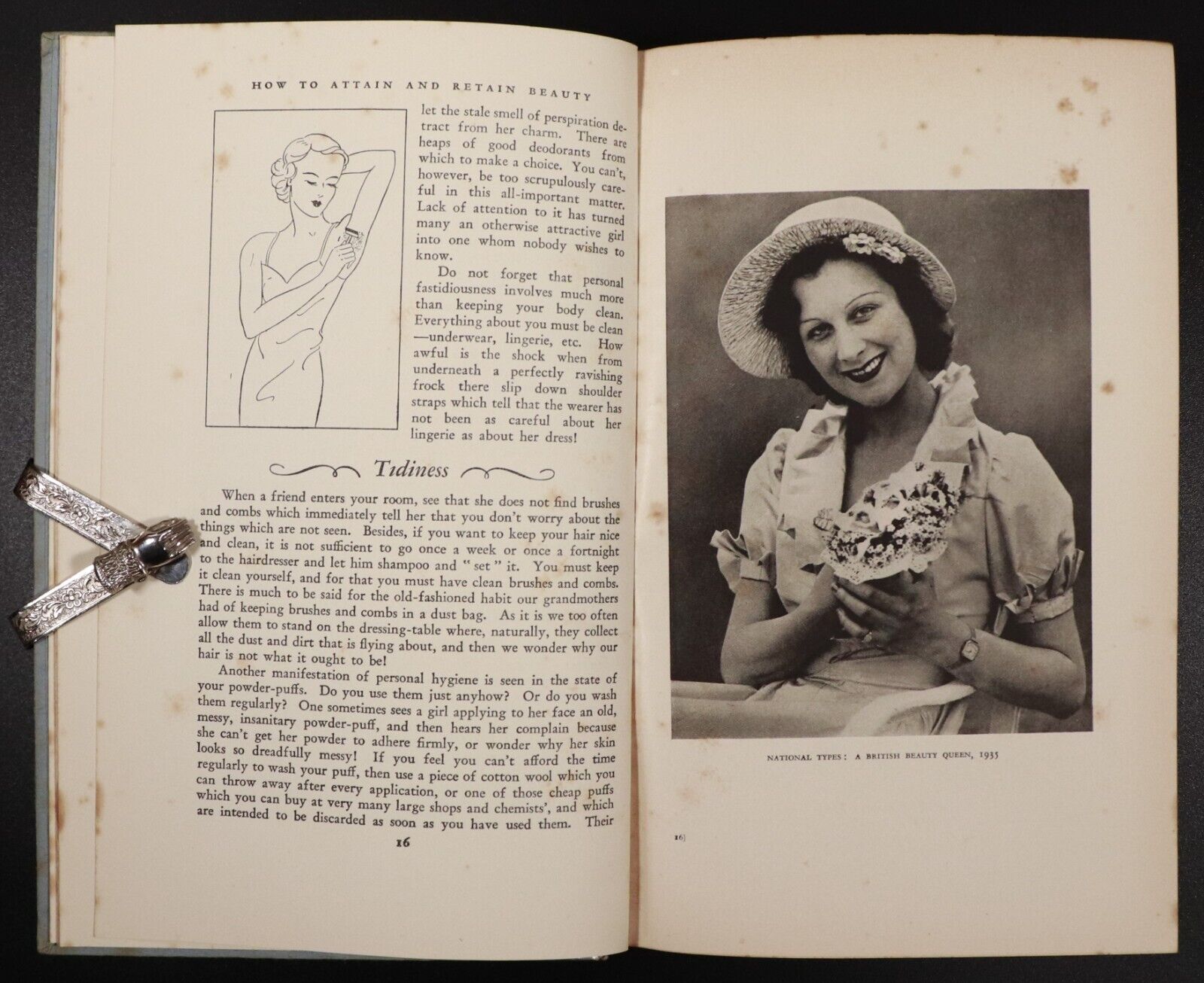 1935 How To Attain & Retain Beauty Antique Australian Beauty Reference Book