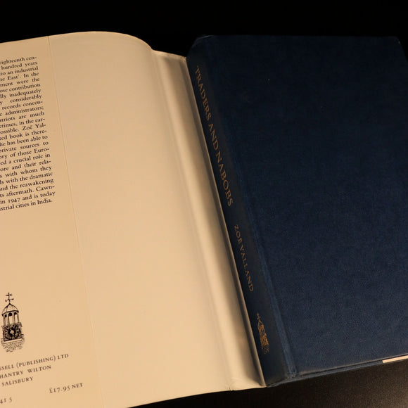 Traders & Nabobs: British In Cawnpore British Military History Book 1987 SIGNED