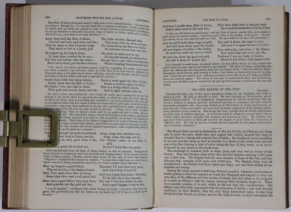 c1875 Half Hours With The Best Authors by C. Knight Antique Literature Book Set