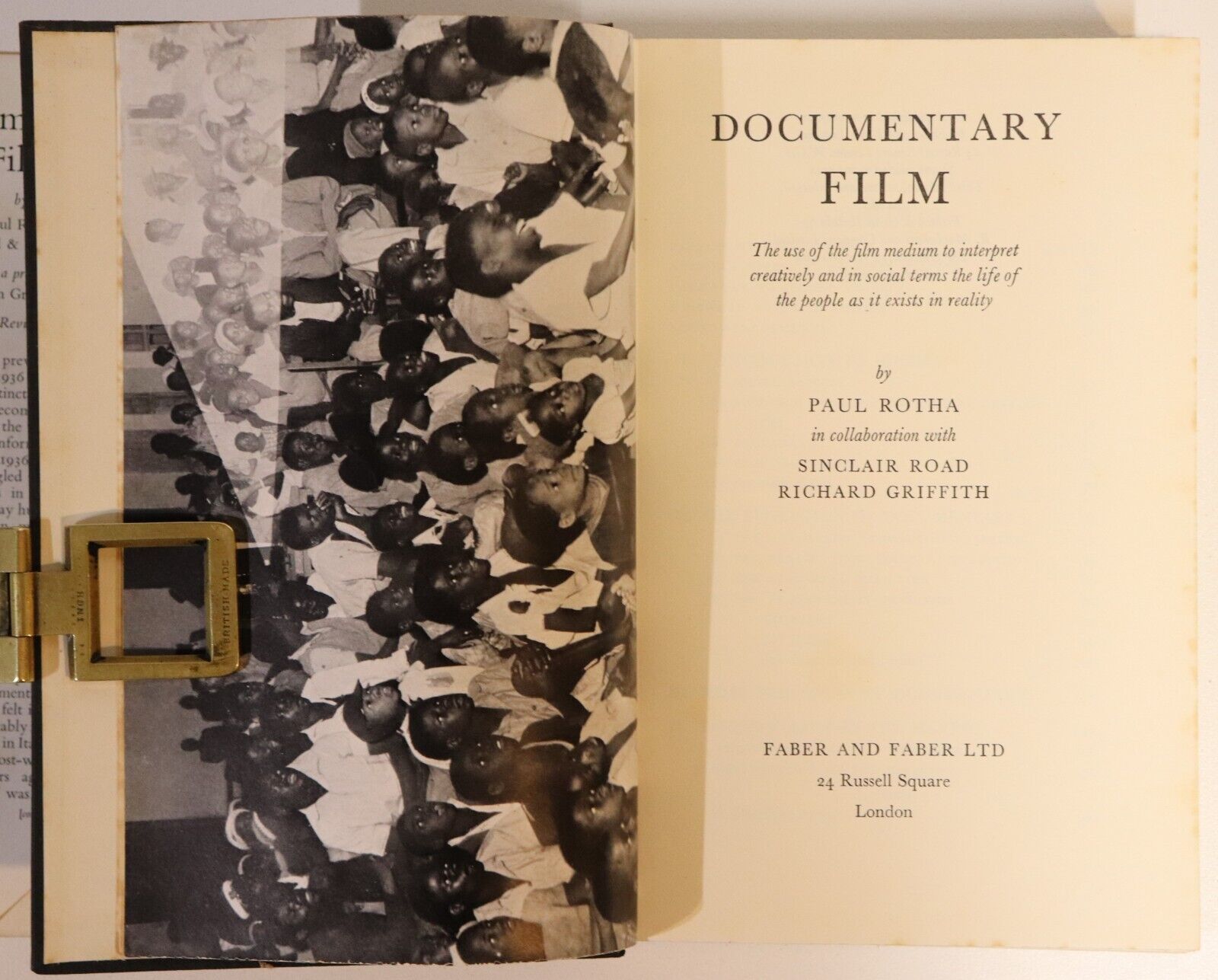 1952 Documentary Film by Paul Rotha Vintage Cinema & Film History Reference Book - 0