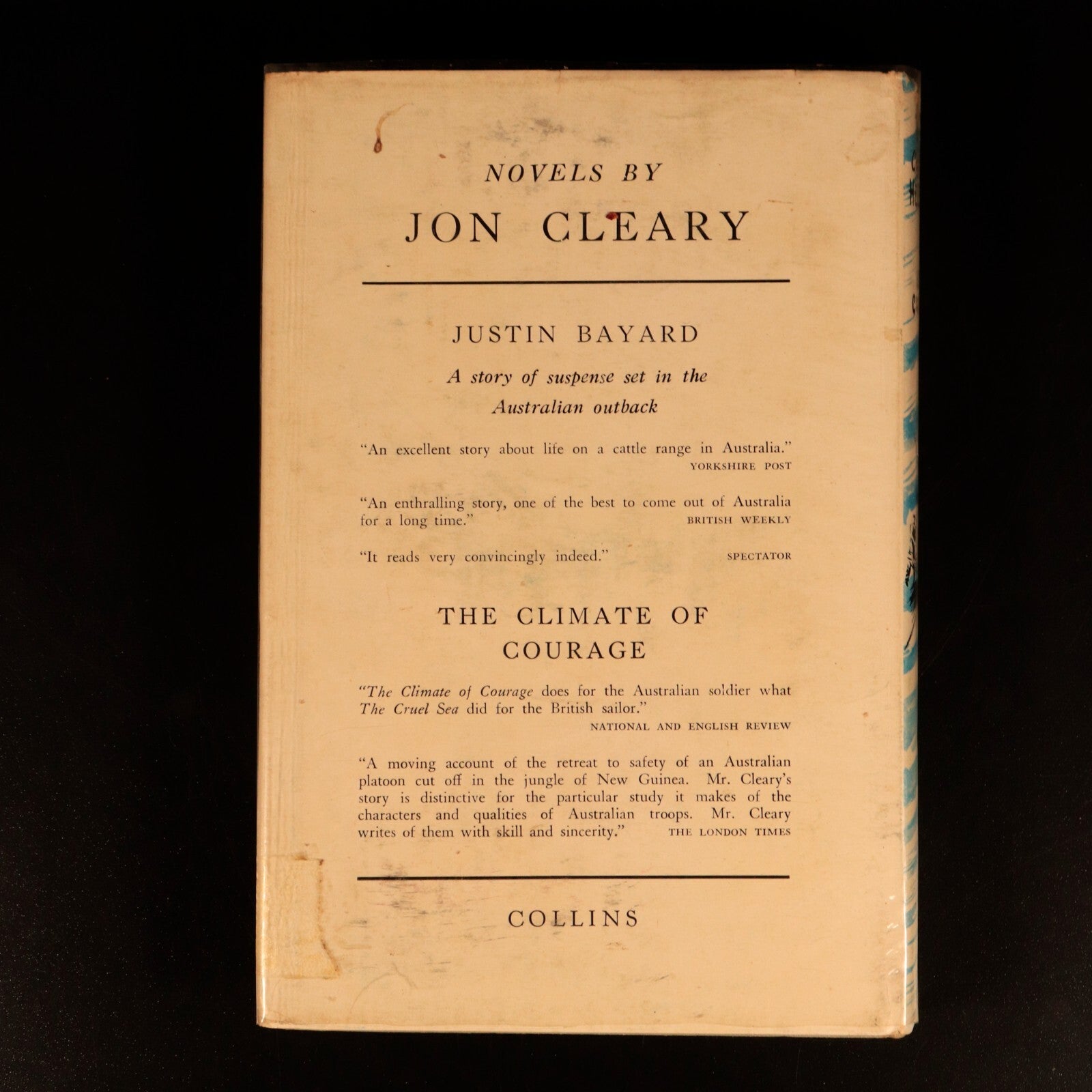 1957 The Green Helmet by Jon Cleary Vintage Australian Motor Sport Fiction Book