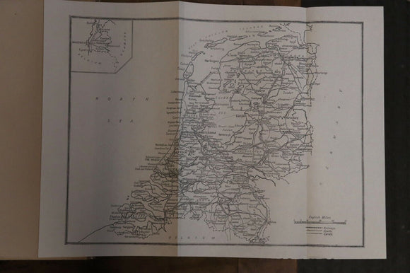 c1948 The Netherlands by Sachaverell Sitwell Antique Dutch History Book