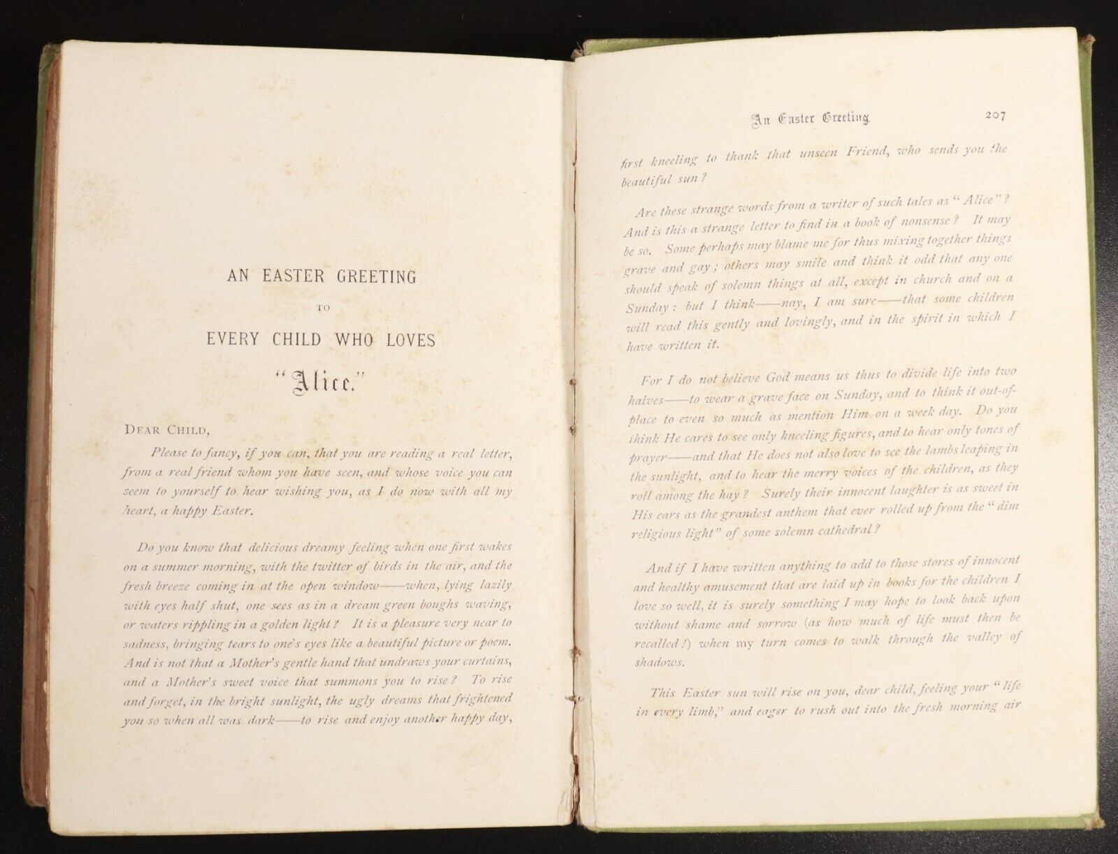 1887 Alice's Adventures In Wonderland L. Carroll Antique Fiction Book J. Tenniel