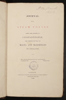 1842 Journal Of A Steam Voyage Danube To Constantinople Antique Travel Book-2