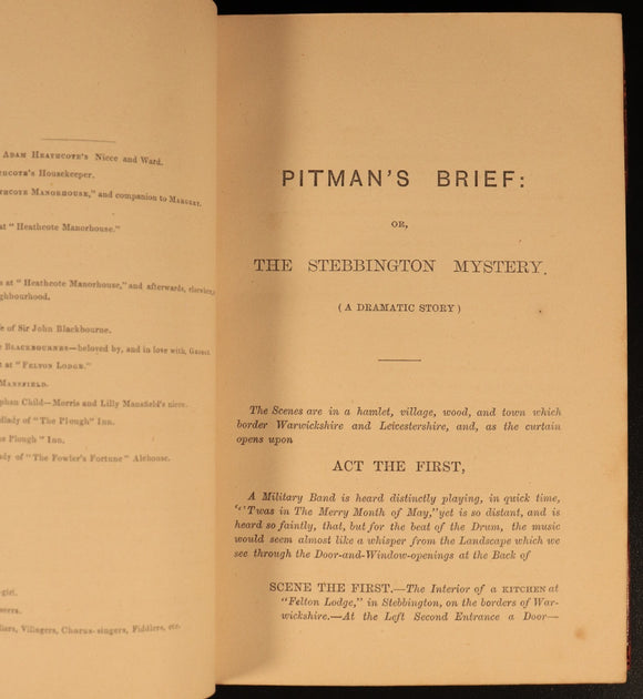 1873 Poetical Works Of Newton Goodrich Antiquarian Australian Poetry Book