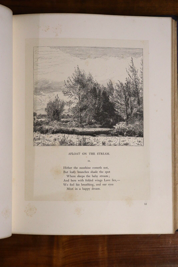 1867 Wayside Posies: Original Poems Of The Country Life Antiquarian Poetry Book