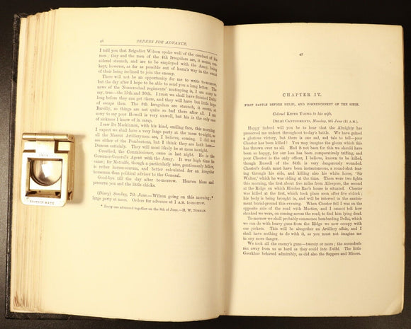 1902 Delhi 1857: Diary Of Keith Young Antique Military History Book 1st Ed Maps