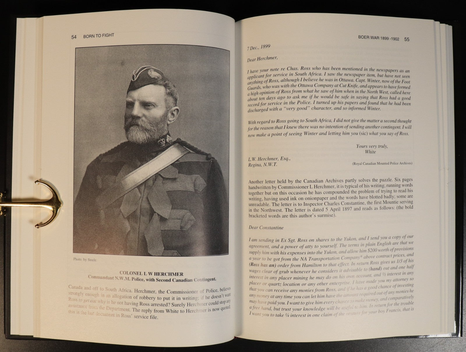 2002 Born To Fight: Major Charles J. Ross by Neil G. Speed Military Hi ...