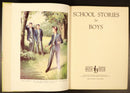c1940 School Stories For Boys Cricket Theme Antique Childrens Book Illustrated-4
