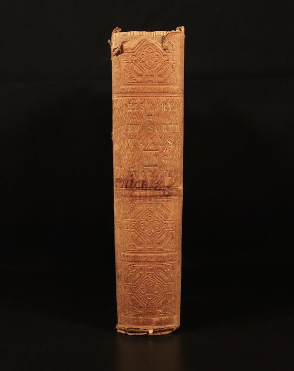 1852 Account Of New South Wales by J.D. Lang Antiquarian Australian History Book