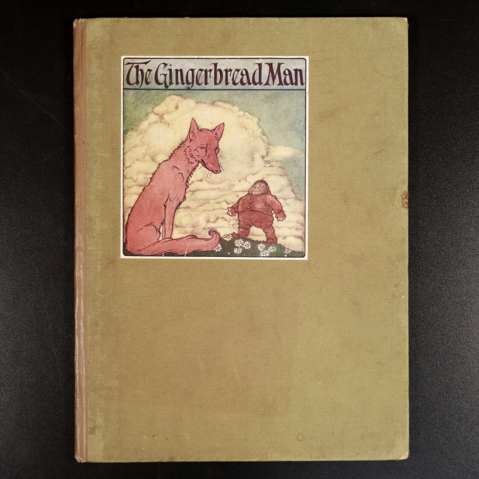 1915 The Gingerbread Man by Leonard Fable 1st Edition Antique Childrens Book