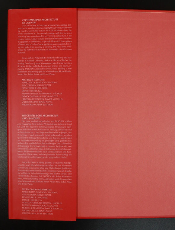 2006 Architecture In Switzerland by Philip Jodidio Architecture Reference Book