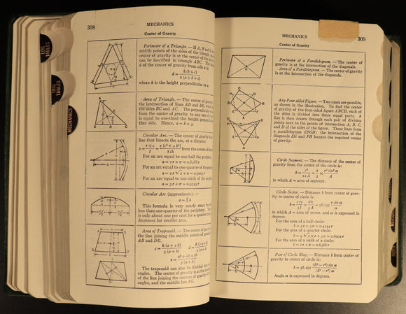 Machinery's Handbook by Oberg & Jones 1964 Vintage Engineering Reference Book