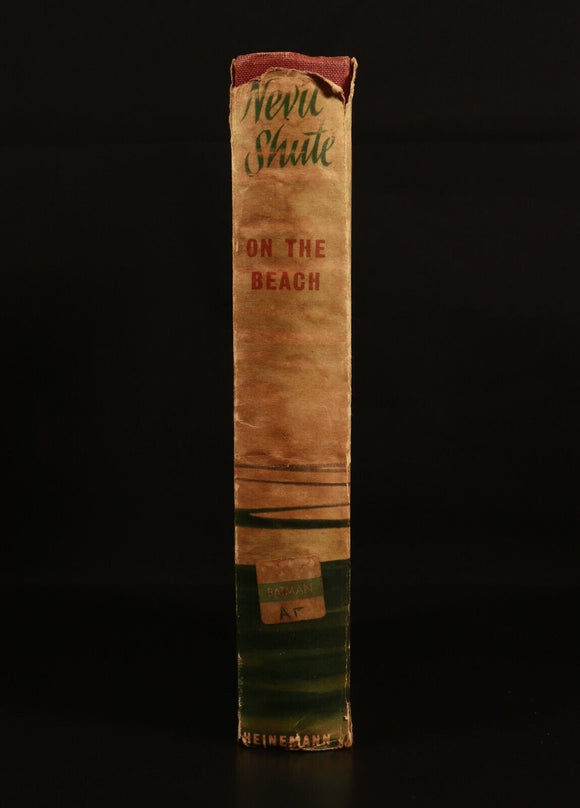 1957 On The Beach by Nevil Shute Vintage British Fiction Book 1st Aust. Edition