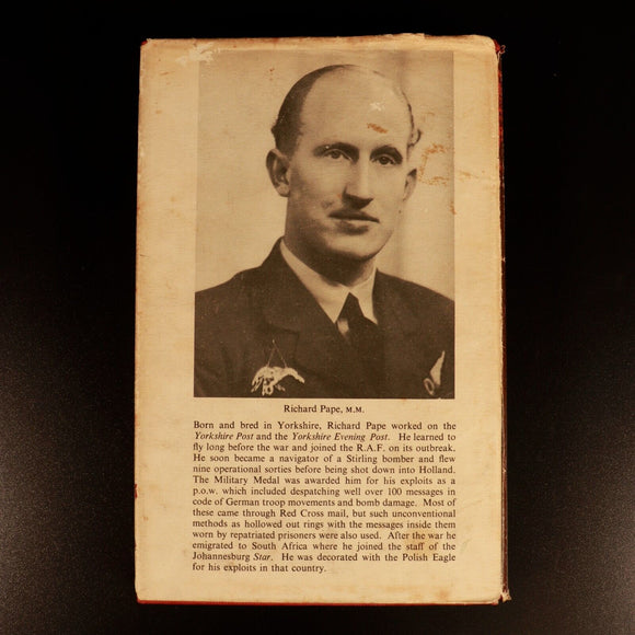 1953 Boldness Be My Friend by Richard Pape British Military R.A.F. History Book