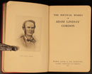1913 Poetical Works Of Adam Lindsay Gordon Antique Australian Poetry Book-5