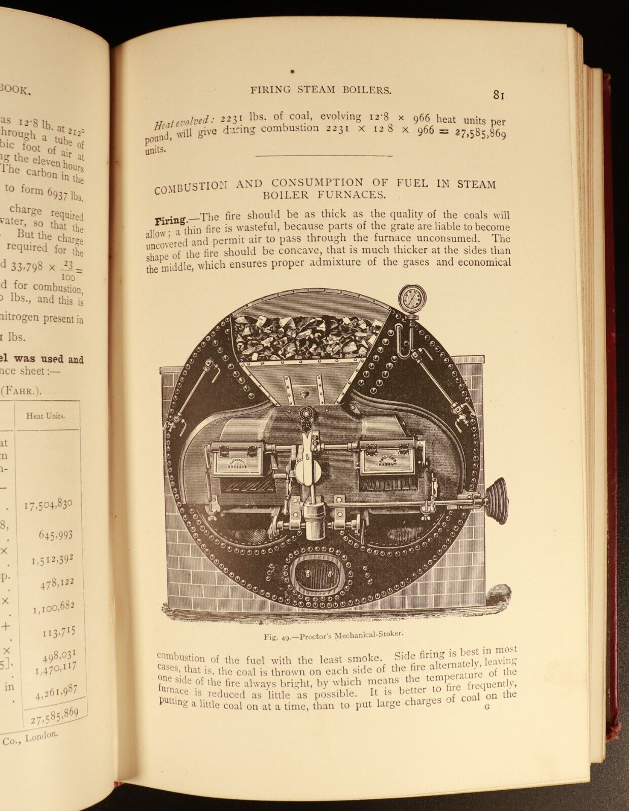 1896 The Practical Engineer's Handbook Walter S. Hutton Antique Reference Book