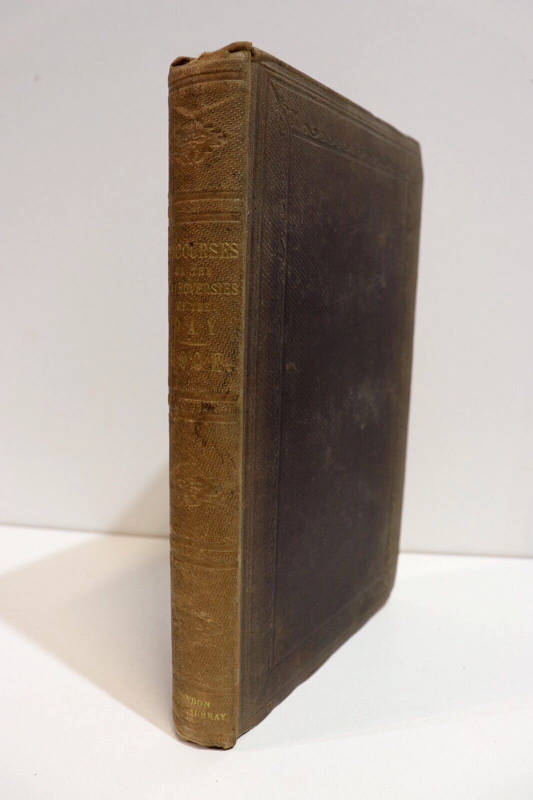 1855 Discourses On The Controversies Of The Day Antique Religious History Book