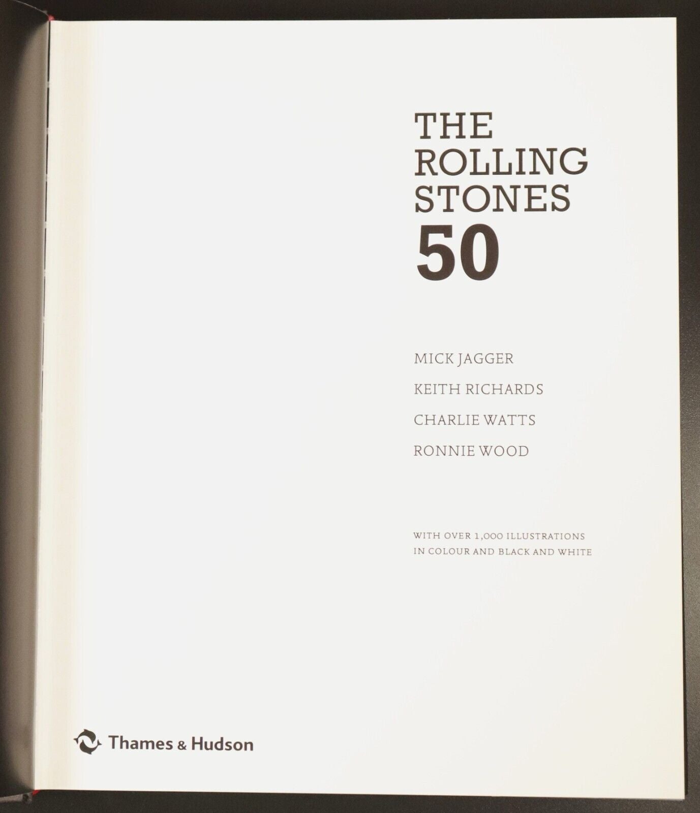 2012 The Rolling Stones 50 Rock Music History Reference Book 1st Edition Large