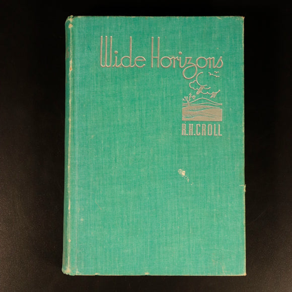 1937 Wide Horizons Wanderings In Central Australia Antique History Book