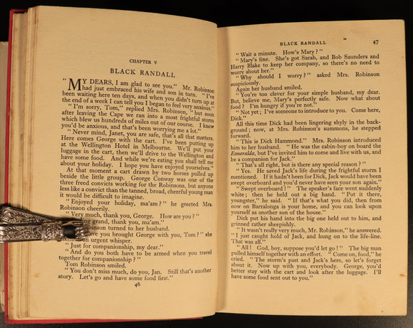 1950 The Peril Of The Bush by C. Bernard Rutley Vintage Australian Fiction Book