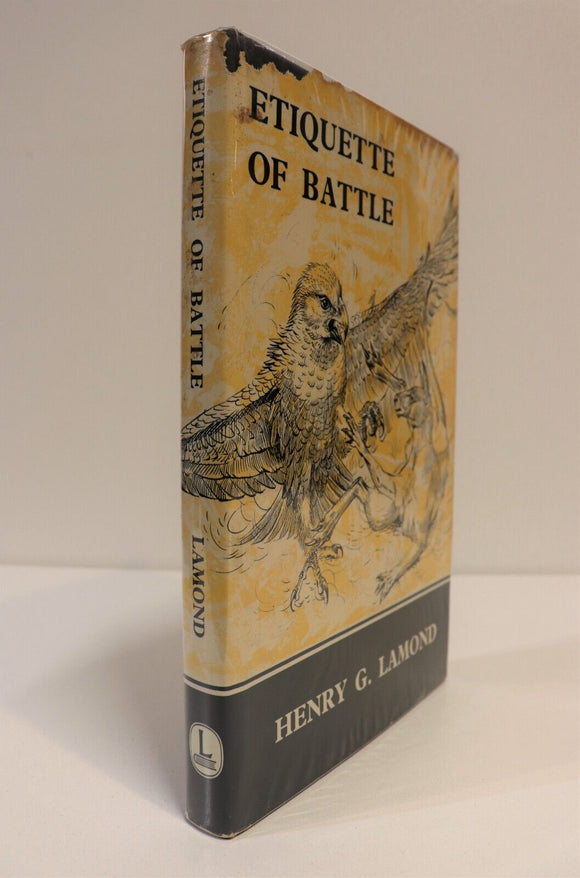 1966 Etiquette of Battle by Henry Lamond Antique Australian Natural History Book