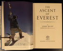 The Ascent Of Everest by John Hunt 1953 1st Ed. Illustrated Mountaineering Book-7