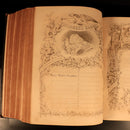 c1880 Self Interpreting Family Bible Rev John Brown Antiquarian Leather Bible-17