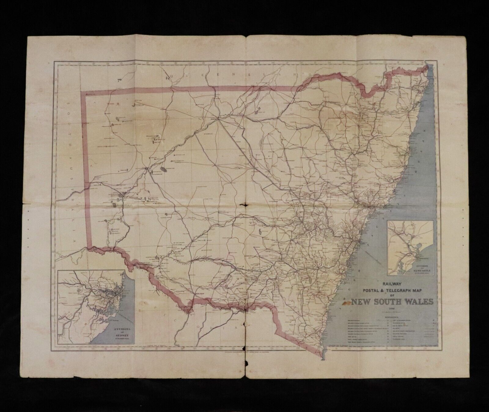 1886 2vol Picturesque Atlas Of Australasia by Andrew Garran w/NSW Railway Map