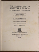 1928 The Pilgrims' Way In South Africa D. Fairbridge Antique History Book-2