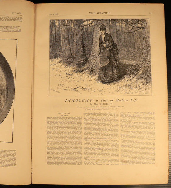 The Graphic Illustrated Weekly Newspaper Jan to Jun 1873 British History Book
