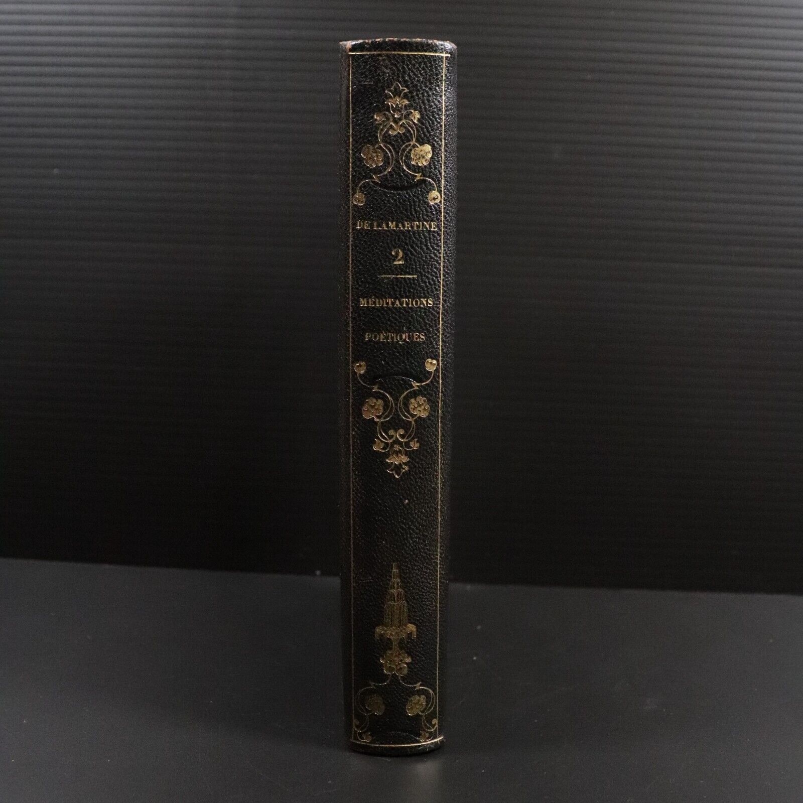 1837 Oeuvres Completes De Lamartine Antiquarian French Literature Book